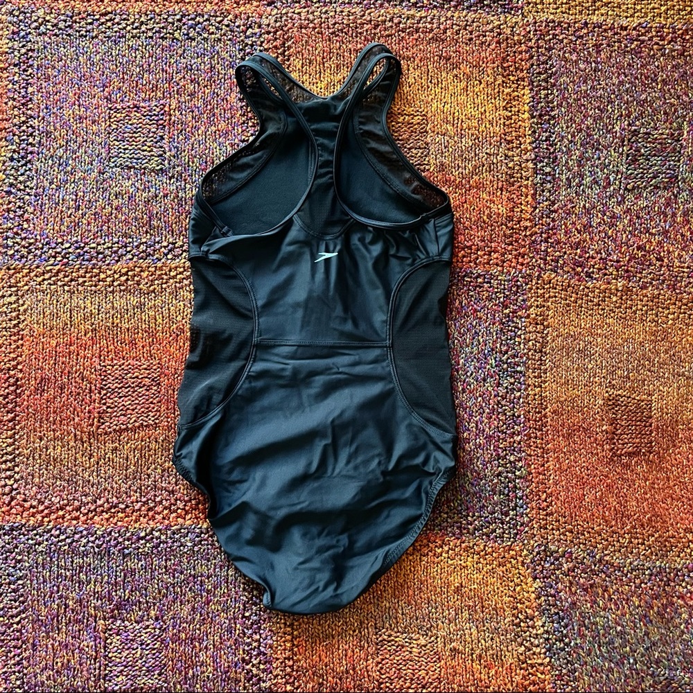Speedo Black Women's One Piece Swimsuit - Picture 7 of 10